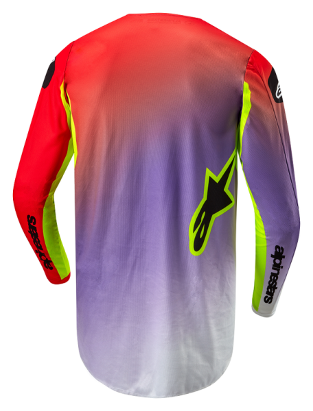 Tricou Alpinestars Fluid Lucent Purple/Red-2