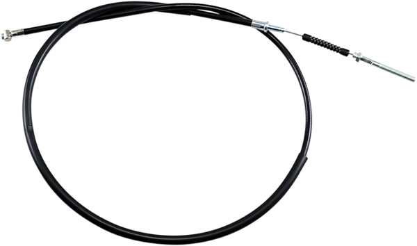 Black Vinyl Brake Cable Black