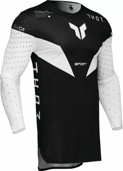 THOR Sportmode Strike Jersey Black -4