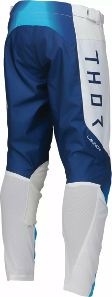 Pantaloni Enduro Copii Launchmode Storm Blue/White-3