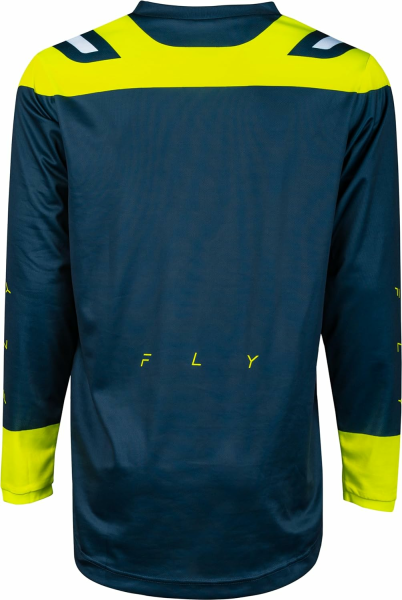 Combo Echipament Mx/Enduro Fly F-16 Albastru/Fluo Galben-1