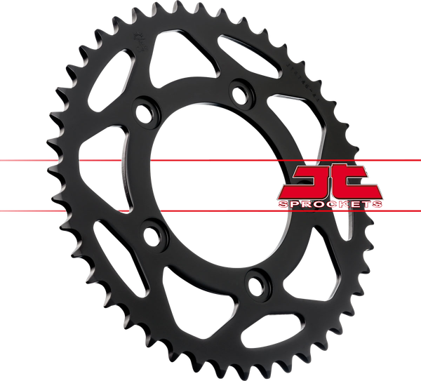 JT SPROCKETS Steel Rear Sprocket Black -1