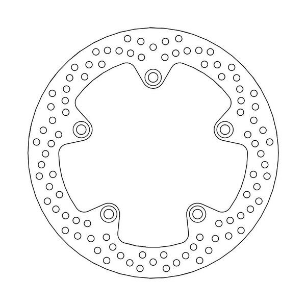 Halo Series Rear Rotor Stainless Steel