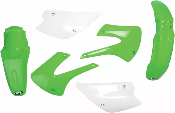 Restyled Complete Body Kit Green, White-1