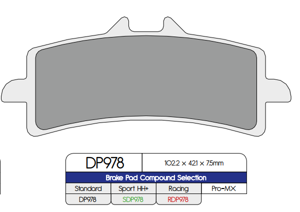 Standard Sintered Metal Brake Pads