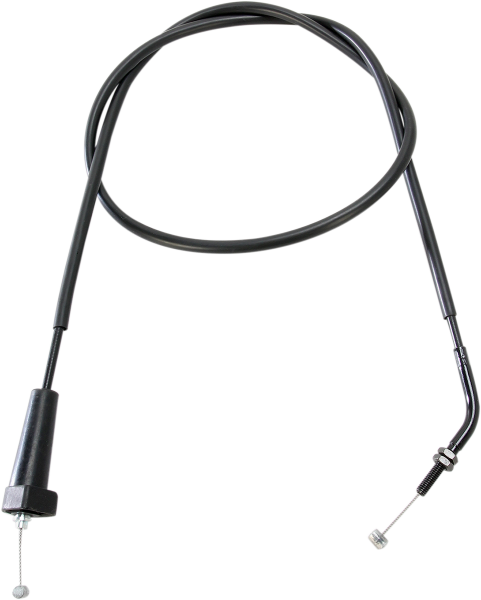 MOOSE RACING Black Vinyl Throttle Cable Black 