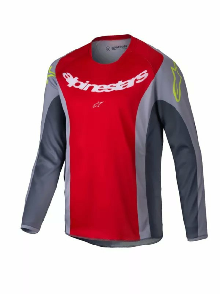 Alpinestars Youth Racer Melt Jersey Gray, Red -31baaff3b9b4117468be45f61f4fdec1.webp