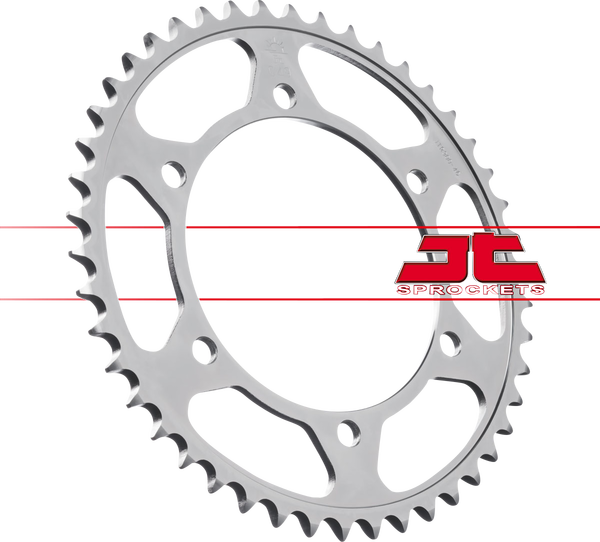 JT SPROCKETS Steel Rear Sprocket Natural -1