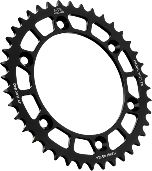 JT SPROCKETS Racelite Aluminum Rear Sprocket Black 