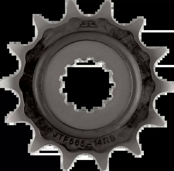 JT SPROCKETS Countershaft Front Sprocket Black, Natural -1