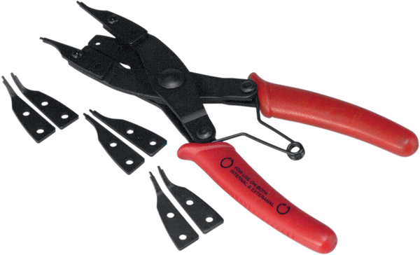 Snap Ring Pliers Black, Red