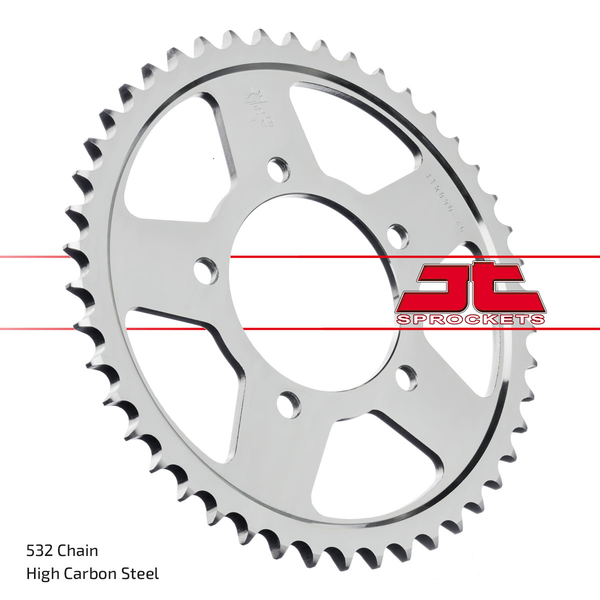 JT SPROCKETS Rear Sprocket Natural -332180cad3b1c5d80ff48e9b75f3a49d.webp