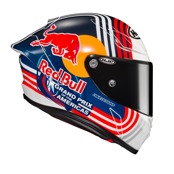 Casca HJC RPHA 1 RED BULL AUSTIN GP Rosu-2