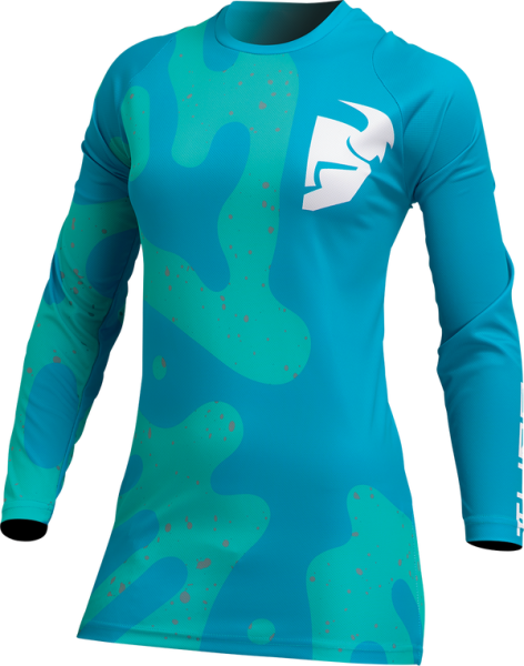 Tricou Dama Thor Sector Disguise Aqua/Teal-1