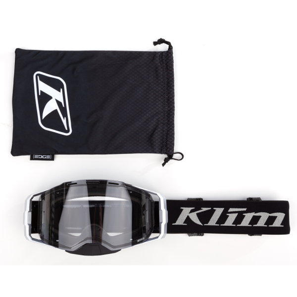 Ochelari Klim Edge Off-Road FOCUS METALLIC SILVER CLEAR LENS-8