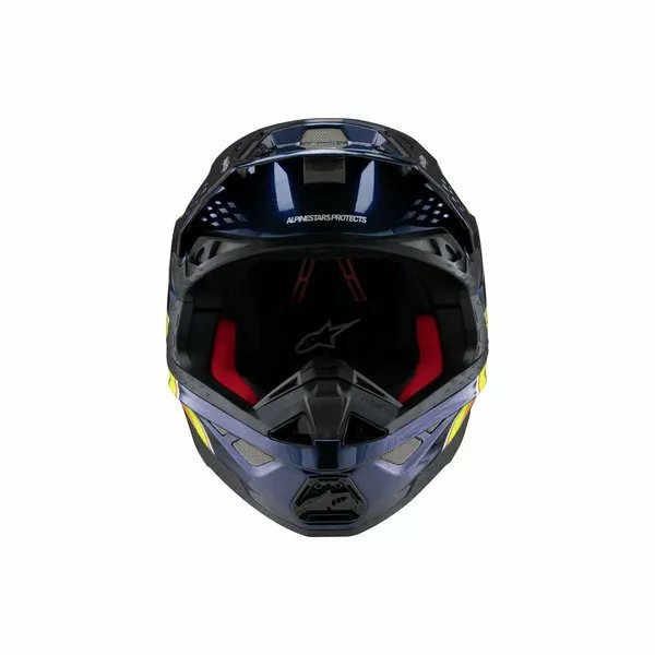 Alpinestars S-m10 Tld 25 Helmet Blue, Orange, Yellow -1