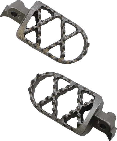 MOOSE RACING Pro Footpegs Silver 