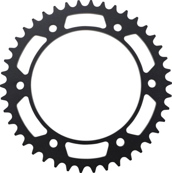 MOOSE RACING Steel Rear Sprocket Black, Zinc Plated -0