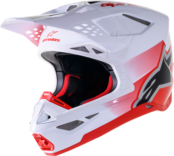 Casca Alpinestars Supertech M10 Unite Red/White-2