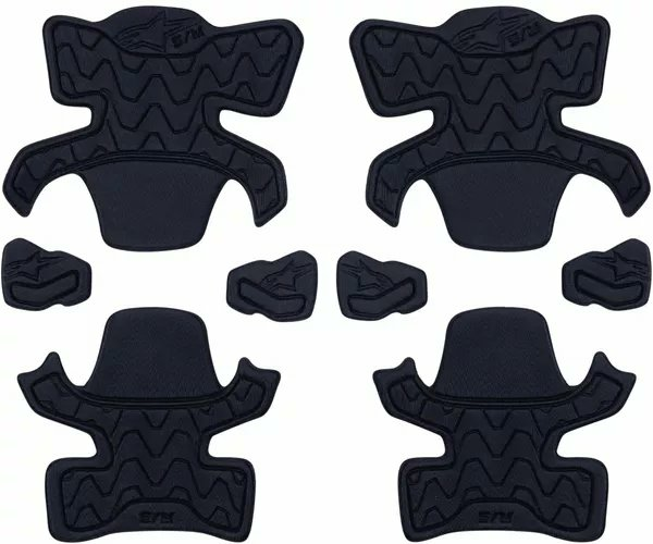 Alpinestars Rk-1 Plasma Frame Padding Replacement Set Black 