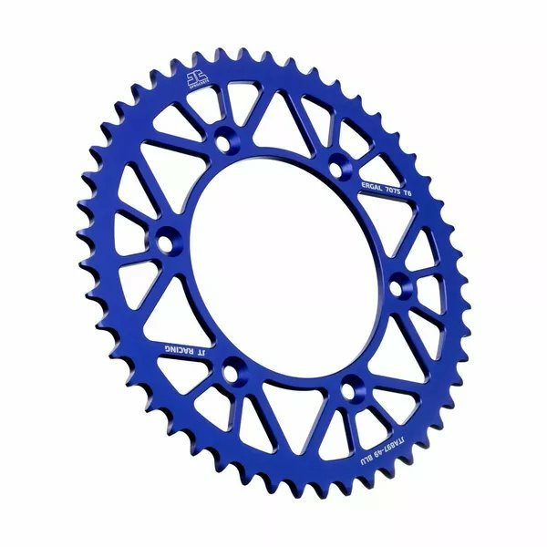 JT SPROCKETS Aluminum Rear Sprockets Blue 