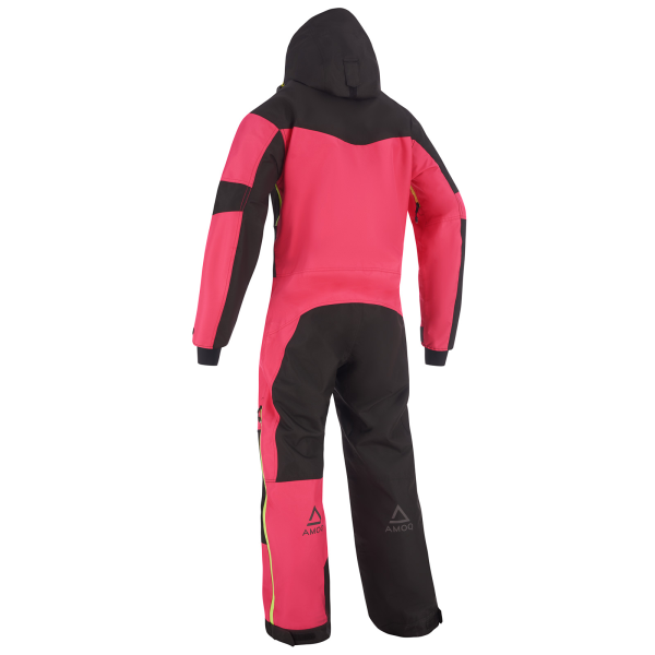 AMOQ Void V2 W's Monosuit Black/Pink/Hivis 2XS-2