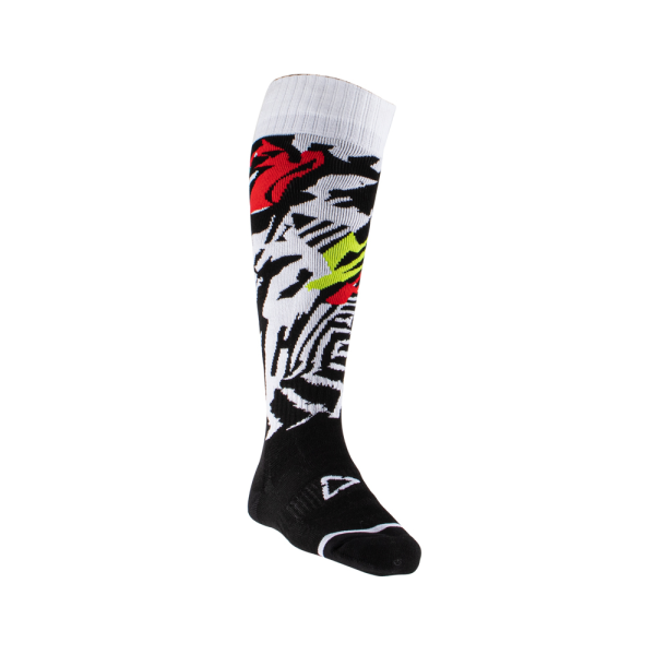 Sosete Leatt Zebra White/Black