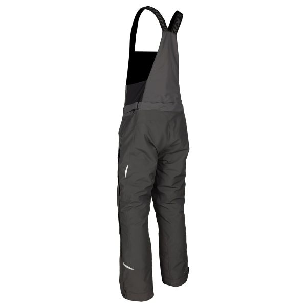 Pantaloni Snowmobil Klim Klimate Bib Insulated Black - Metallic Silver-12