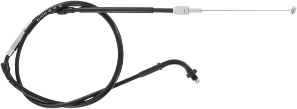 Black Vinyl Throttle Cable Black 