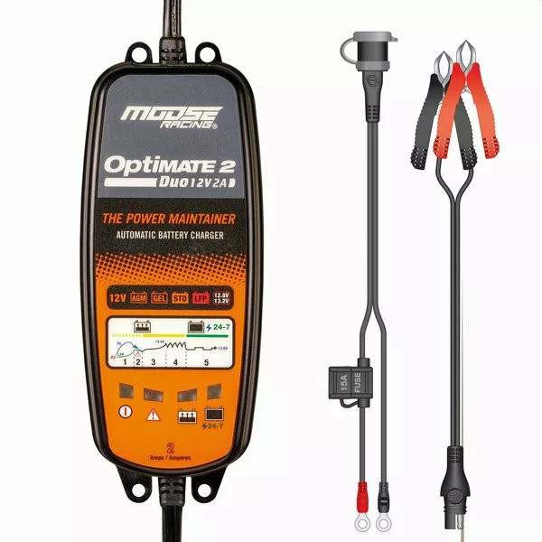 MOOSE RACING Charger Optimate 2 Duo Mse -1