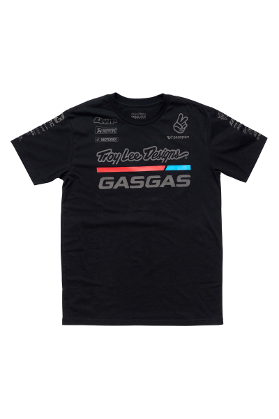 TLD GASGAS TEAM TEE BLACK