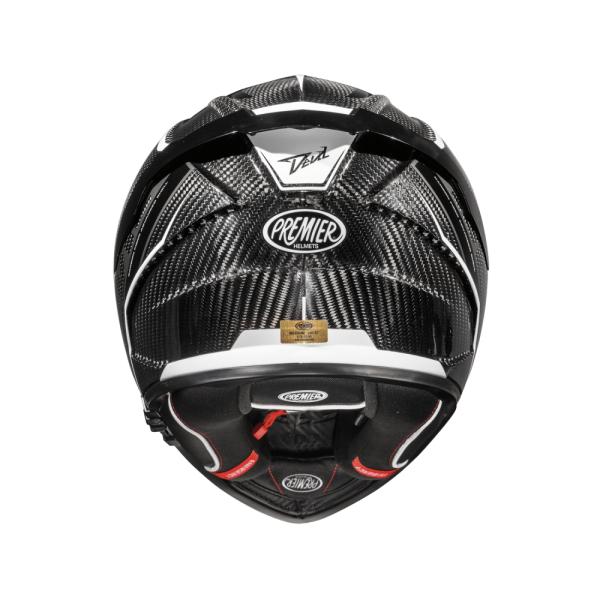 Casca Premier Devil Carbon ST8 Negru/Alb-2