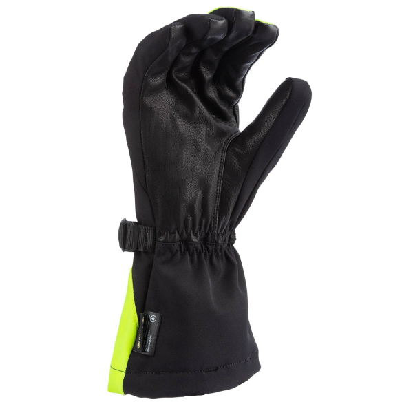 Manusi Snowmobil Klim Klimate Gauntlet Insulated Black - Hi-Vis-0