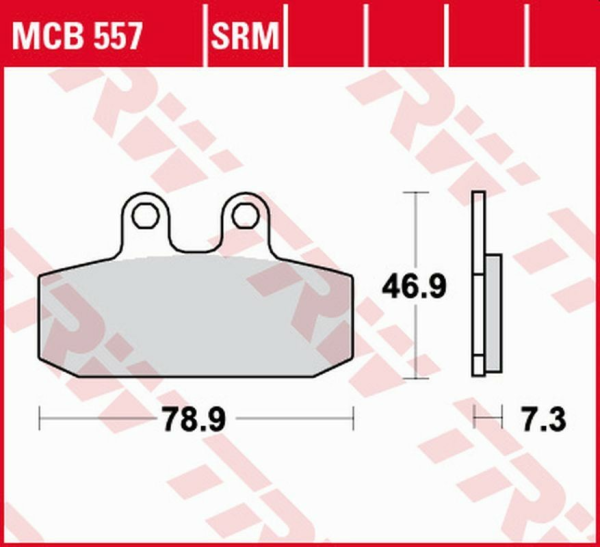 Placute frana fata TRW Sinterizate APRILIA ATLANTIC 500 '02 -'05/SCARABEO 500 '02 -'12/LEONARDO 250 '99 -'04/SCARABEO 150 '99 -'04/SPORTCITY 300 '08 -'13/HONDA CITY FLY 125 '98 -'00