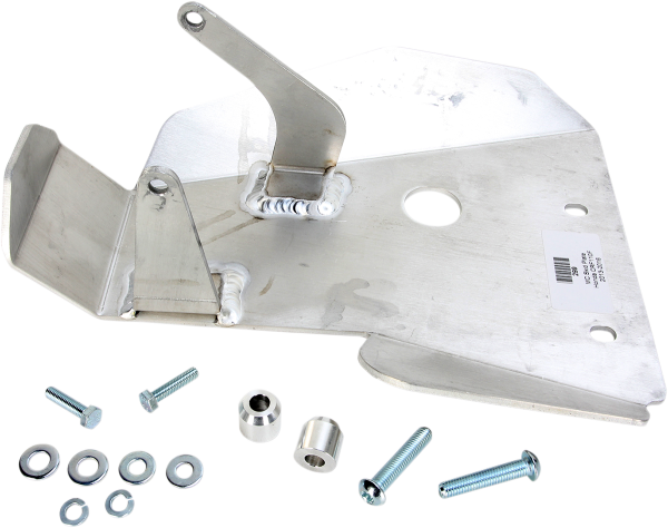 MOOSE RACING Aluminum Skid Plate Silver 