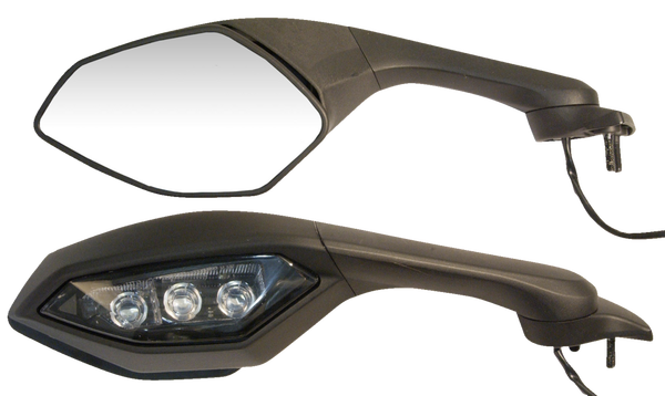 Oem-style Replacement Mirror Black