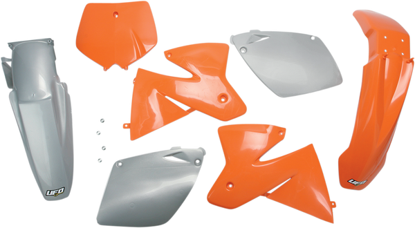 Full Body Replacement Plastic Kit Gray, Orange