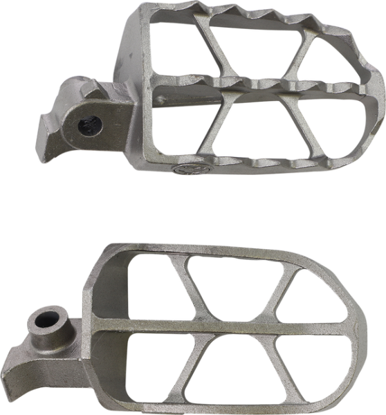 MOOSE RACING Nd Series Footpegs Silver 