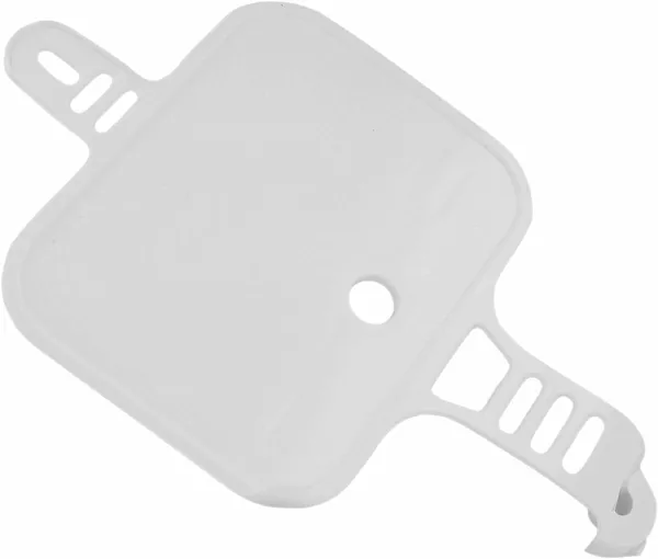 Replacement Front Number Plate White-1