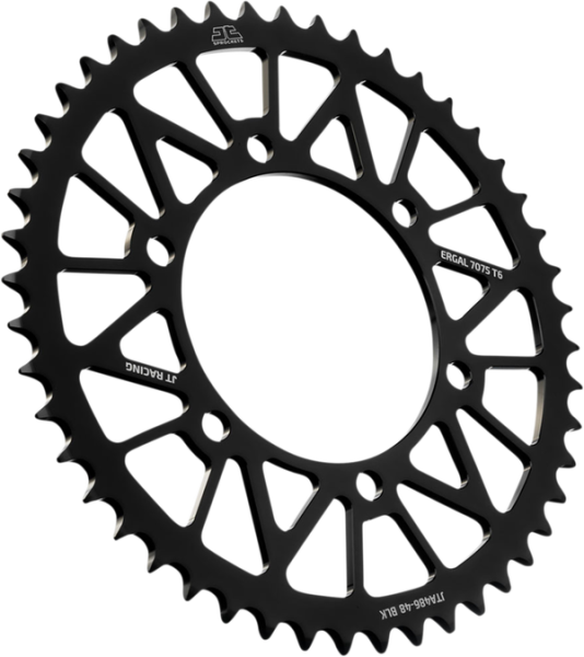 JT SPROCKETS Racelite Aluminum Rear Sprocket Black 