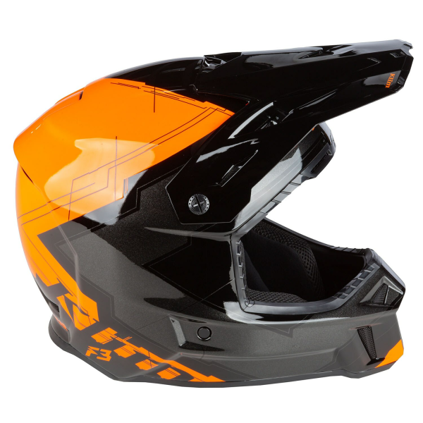 Casca Klim F3 ECE Stark Strike Orange-19