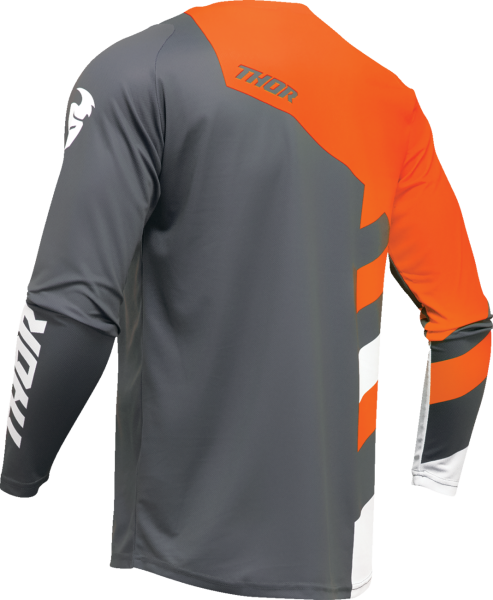 Combo Echipament Mx/Enduro Thor Sector Checker Charcoal/Orange-2