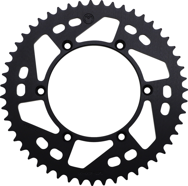 MOOSE RACING Rear Aluminum Sprocket Black -0