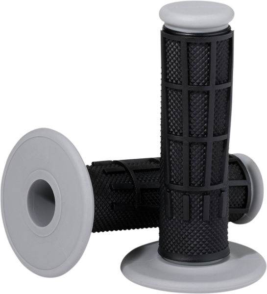 MOOSE RACING Comp Diamond Half Waffle Grips Black -0