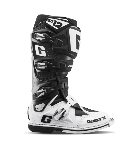 Cizme Gaerne SG 12 Enduro Alb/Negru-4