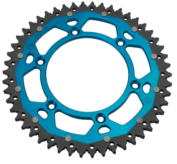 MOOSE RACING Dual Sprocket Blue 