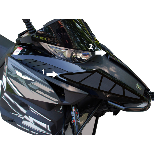 SPI Frogskinz 2012-14 Arctic Cat F/XF/ M Hood Screen Vent Kit (2pc)