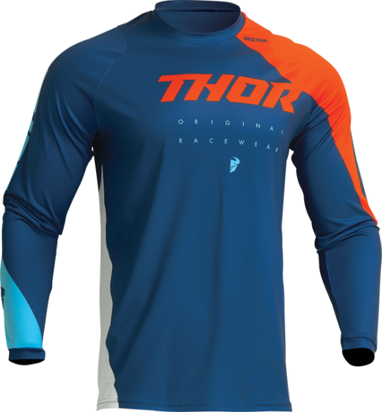 Tricou Copii Thor Sector Edge Navy/Orange-6