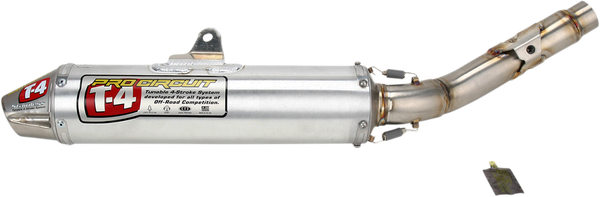 T-4 Slip-on Silencer Polished