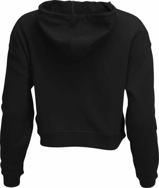 THOR Women's Noise Pullover Crop Hoodie Black -1